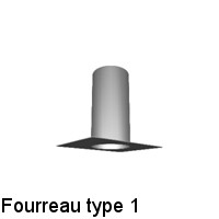 Fourreau type 1