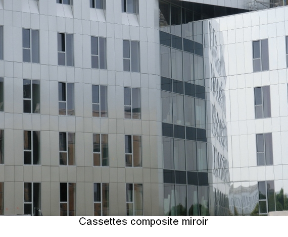 Cassettes composite miroir